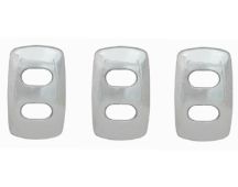 CHROME SWITCH COVERS NEW STYLE