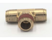 BRANCH TEE MALE SWIVEL 1/4 X1/