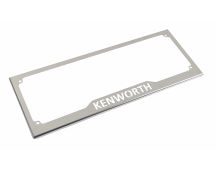 S/STEEL NUMBER PLATE SURROUND