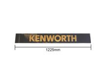 WINDSCREEN DECAL 1225 X 165 BLACK/GOLD